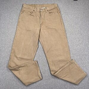 Levis 550 Jeans Mens 34x32 (33x32) Tan Relaxed Fit Vintage 1999 Made USA Taper